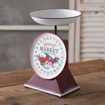 Harvest Market Decorative Scale – Fall & Harvest Collection