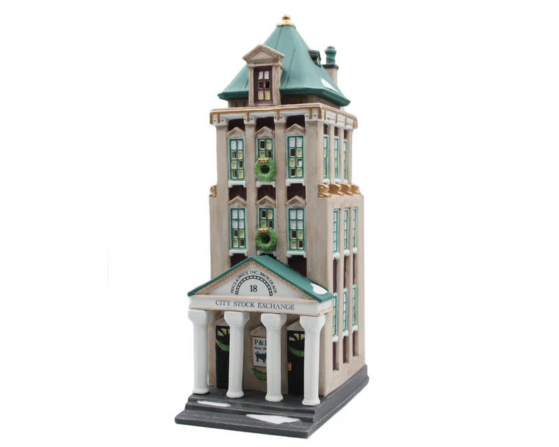 Department 56 Christmas in the City - Brokerage House #5881-5
