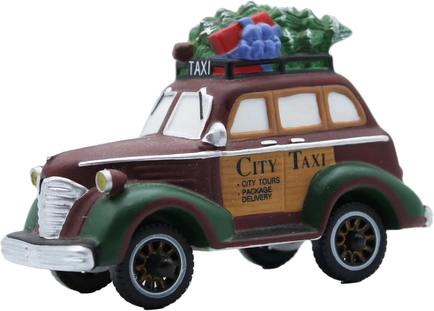 Department 56 Heritage Village Collection – “City Taxi” (Christmas in the City Series)