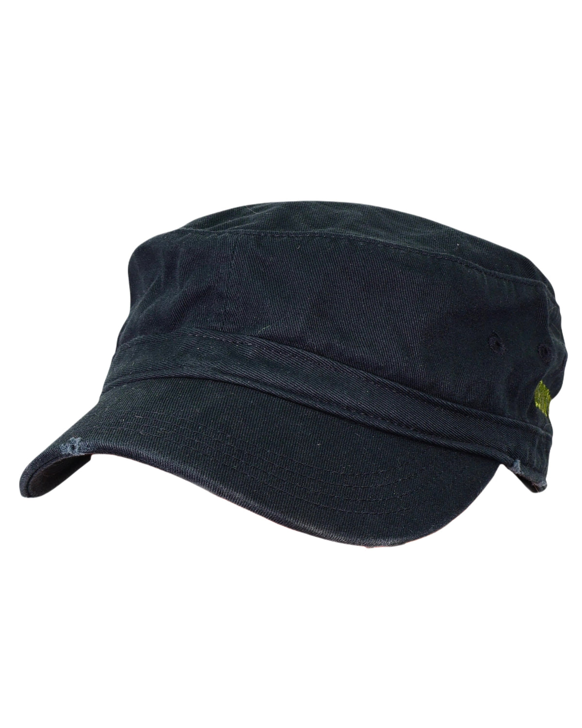 Cadet Style - Distressed Black Adjustable Cap