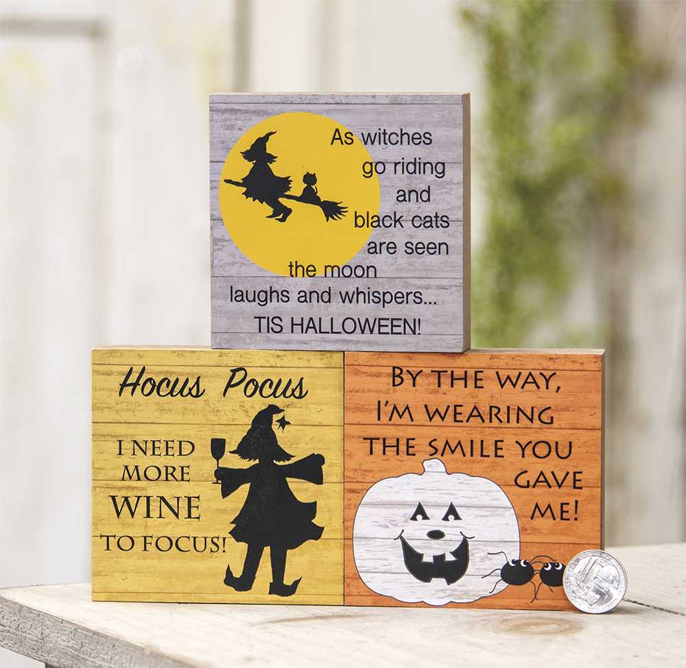 Hocus Pocus Halloween Blocks