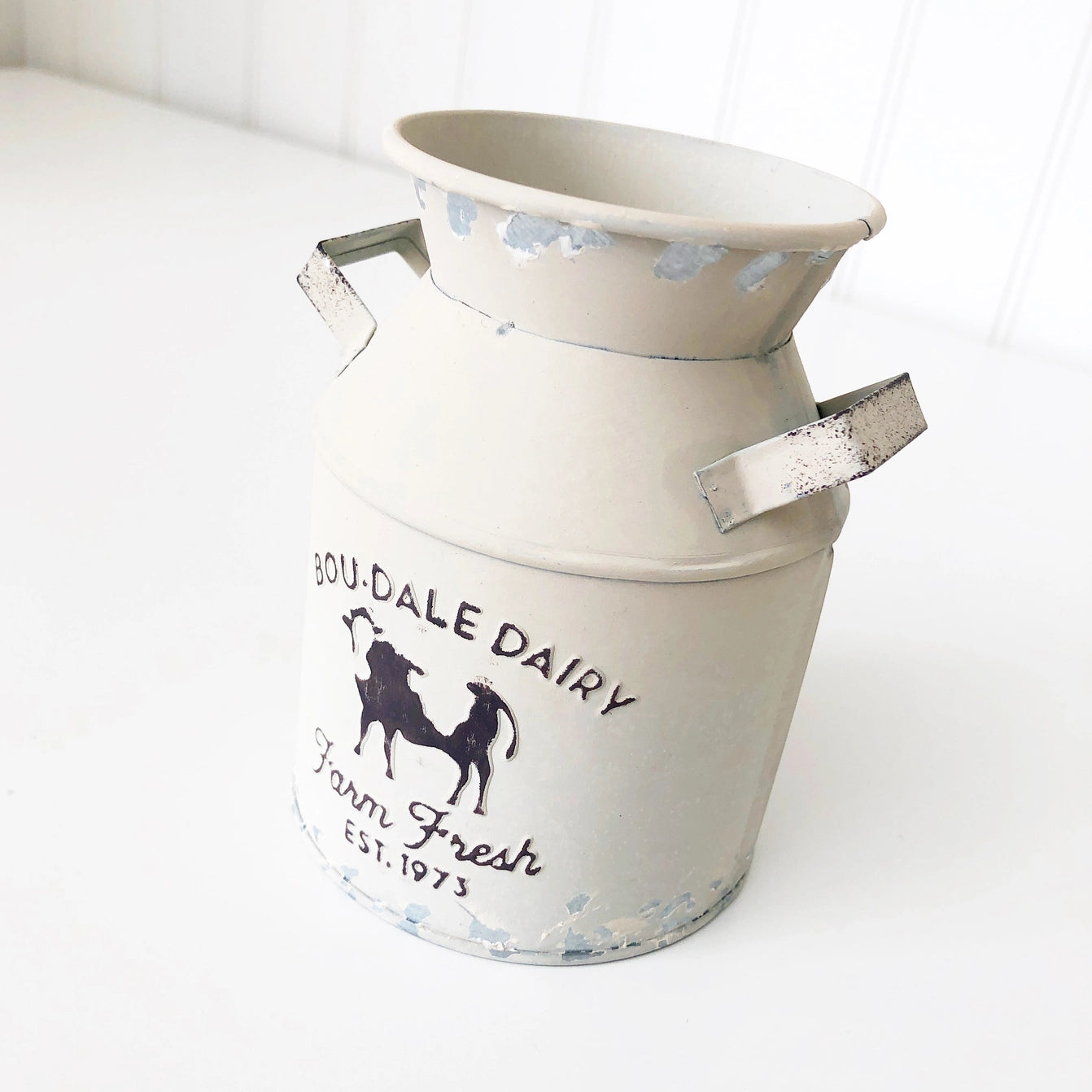 Decorative Milk Cans - Cream
