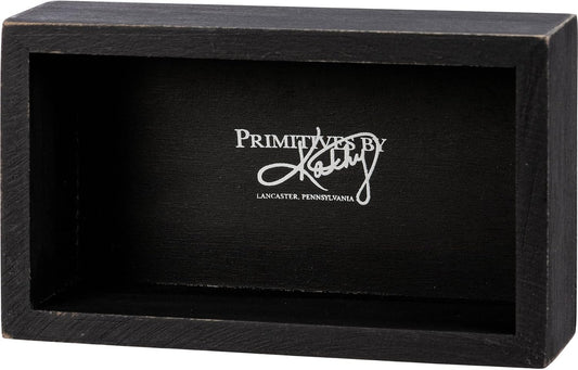 “Caution: Filter Is Broken” Wooden Box Sign – 6” x 3.5”