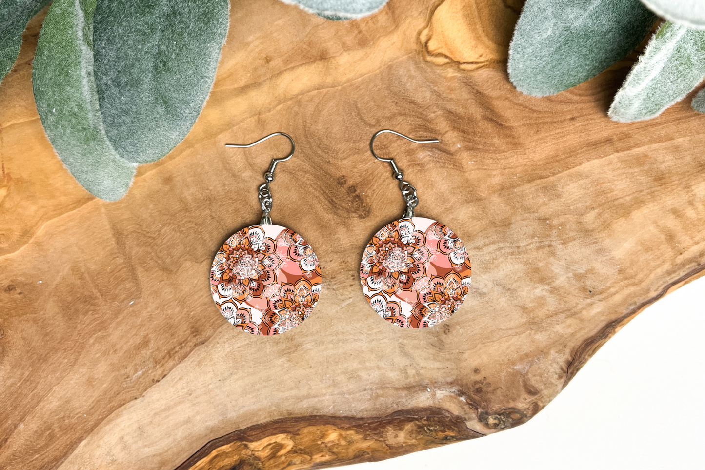 Boho Round Earrings - 7