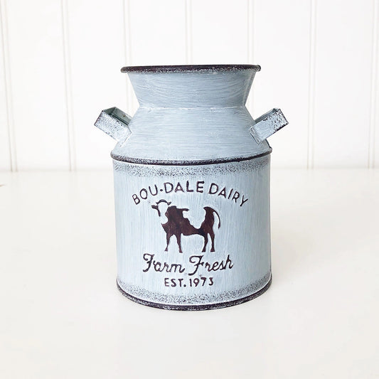 Decorative Milk Cans - Antique Metal