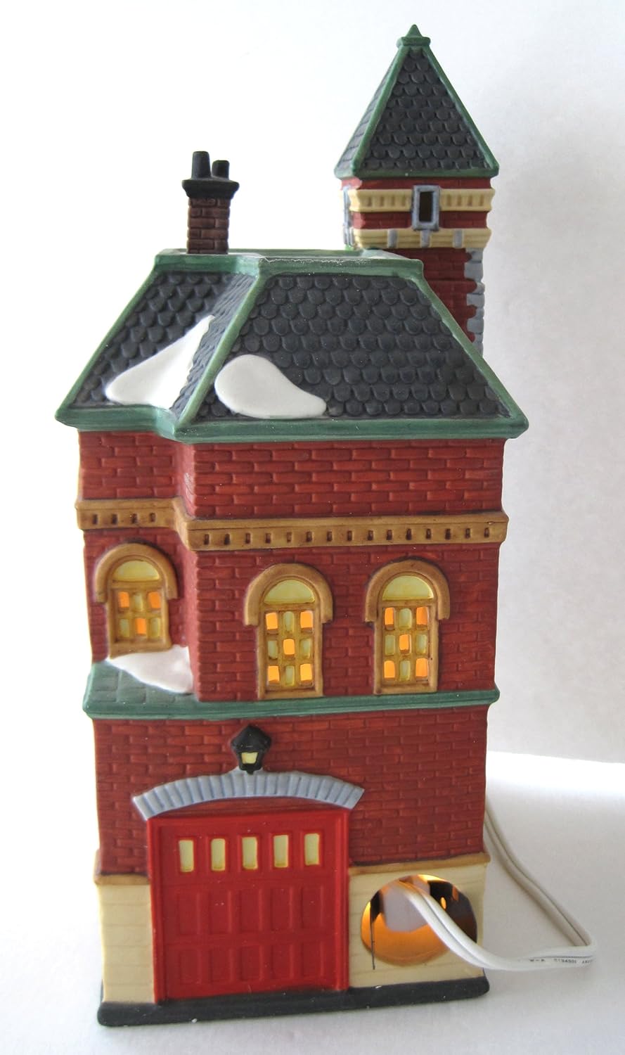 Department 56 Christmas in the City - Red Brick Fire Station #5536-0