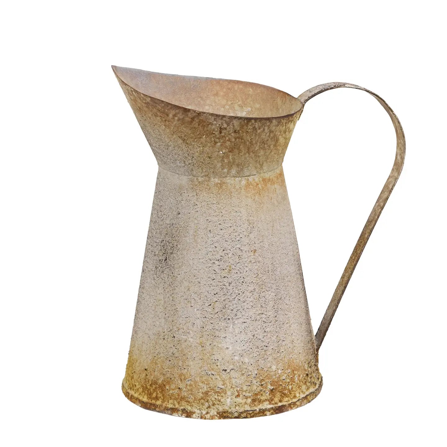 Shabby Chic Distressed Metal Mini Pitcher
