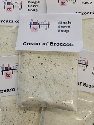 Cream of Broccoli Soup - Single Serve Soups