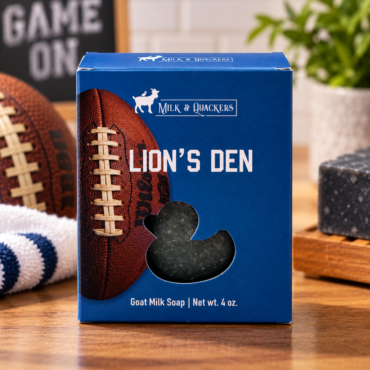 Lion’s Den Goat Milk Soap – 4 oz | Milk & Quackers