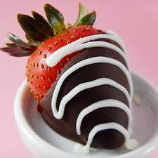 Chocolate Covered Strawberries - Fruit Dip & No Bake Cheesecake Mixes