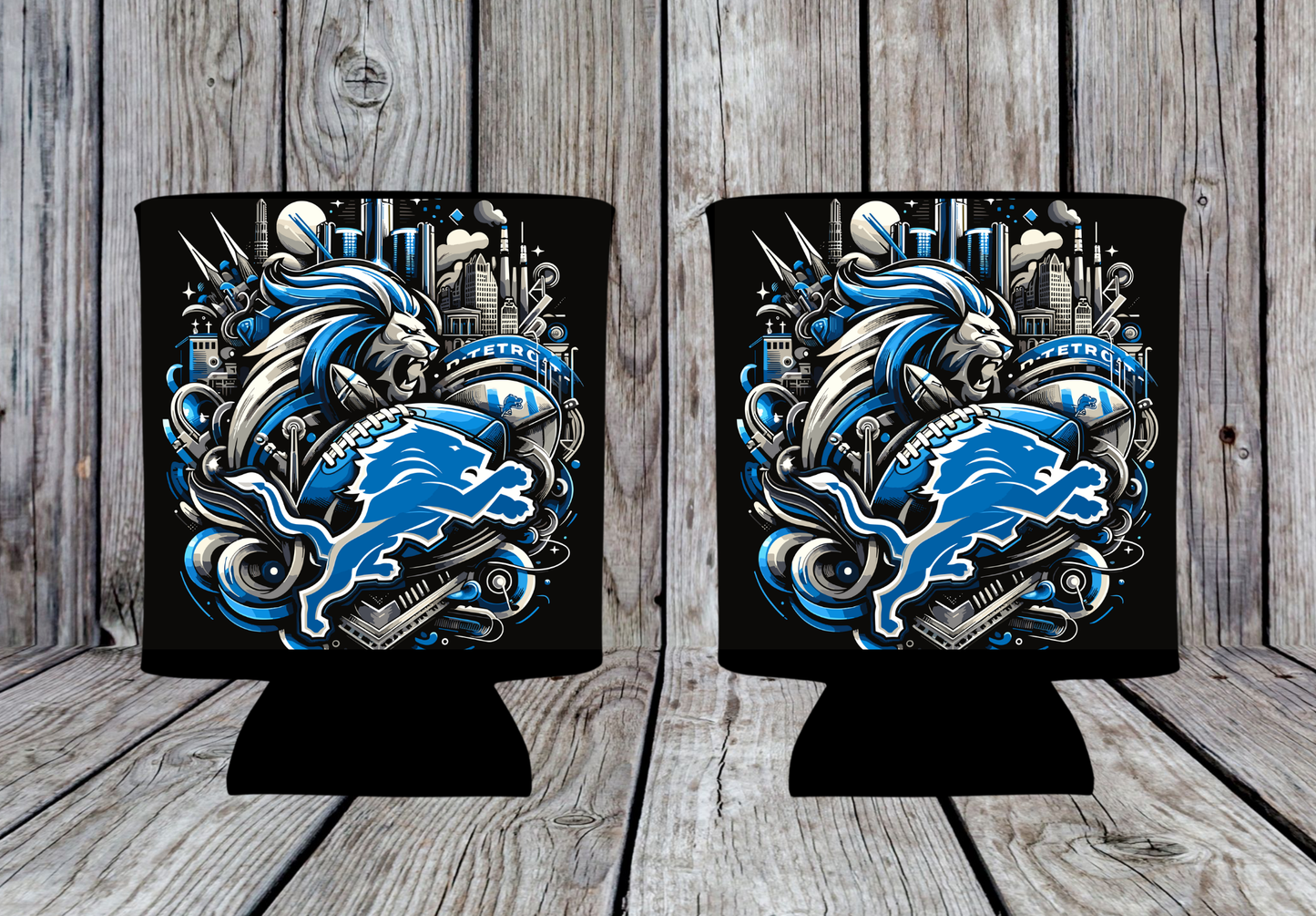 Detroit Lions Can Koozie – Detroit City Design