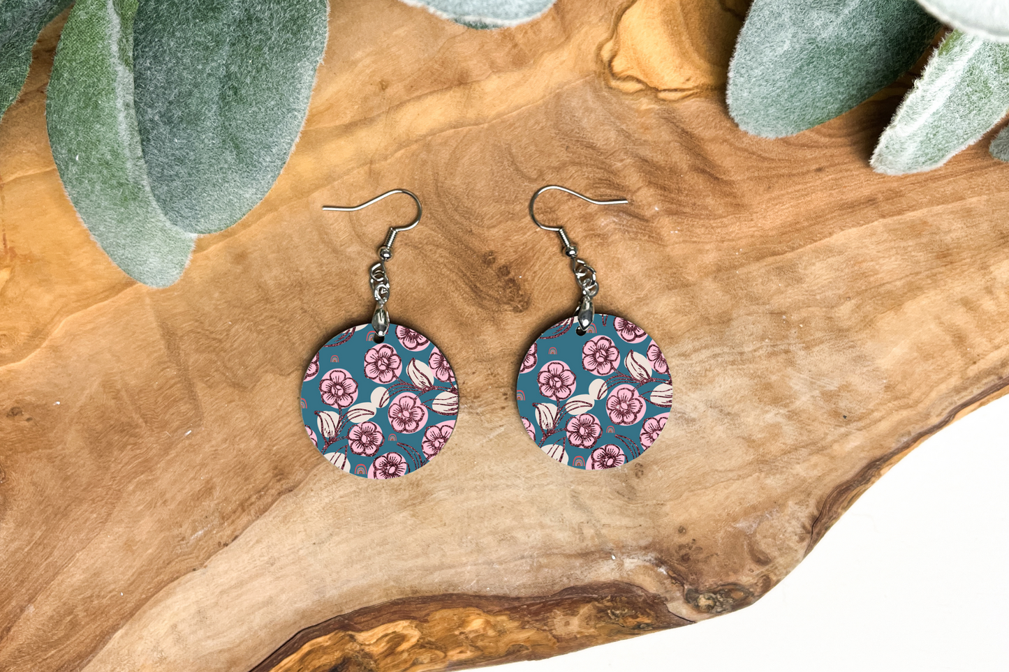 BOHO Pattern 6 Round Earrings