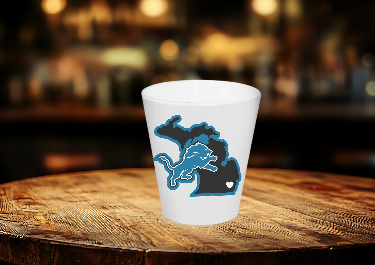 Detroit Lions Shot Glass (3)