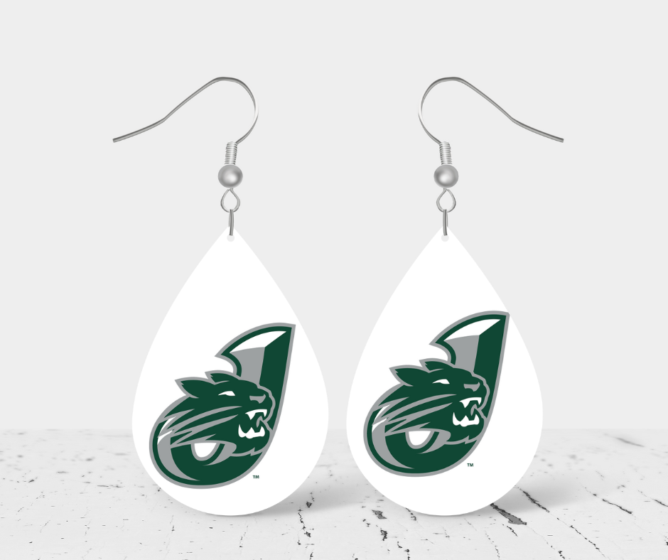 Teardrop Earrings - School Spirit - Jenison Wildcats