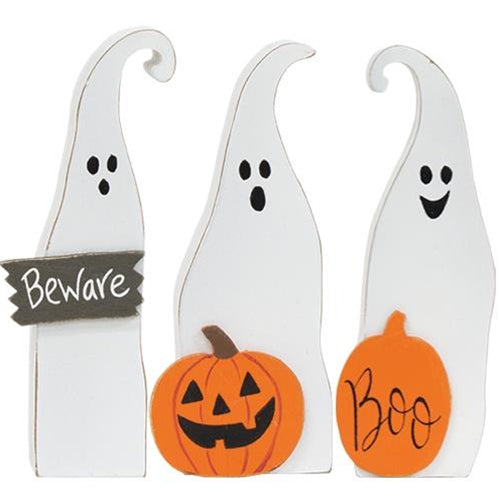 Chunky Friendly Ghosts – Set of 3