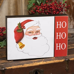 Ho Ho Ho Jolly Santa Box Sign