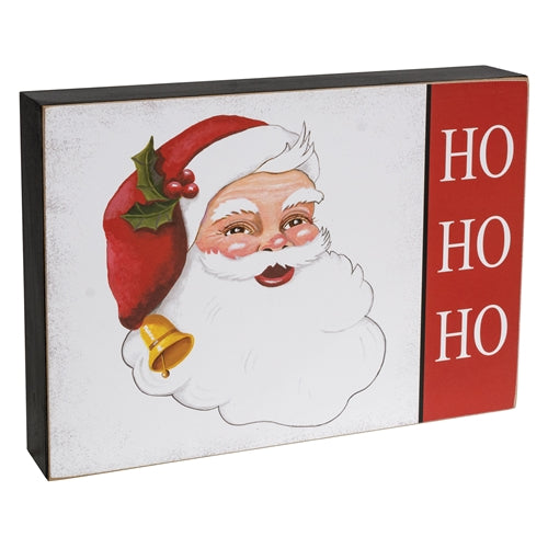 Ho Ho Ho Jolly Santa Box Sign