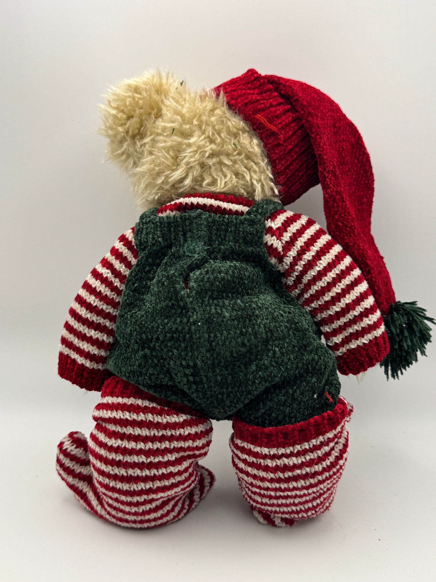 Boyds Bears “Ernie Elfbeary” – Collectible Posable Teddy Bear Christmas Plush