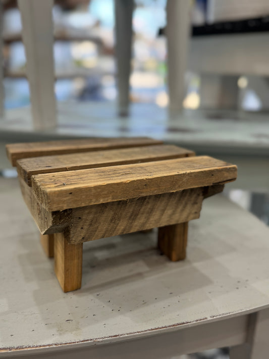 Shabby Chic Wooden Plant Stand