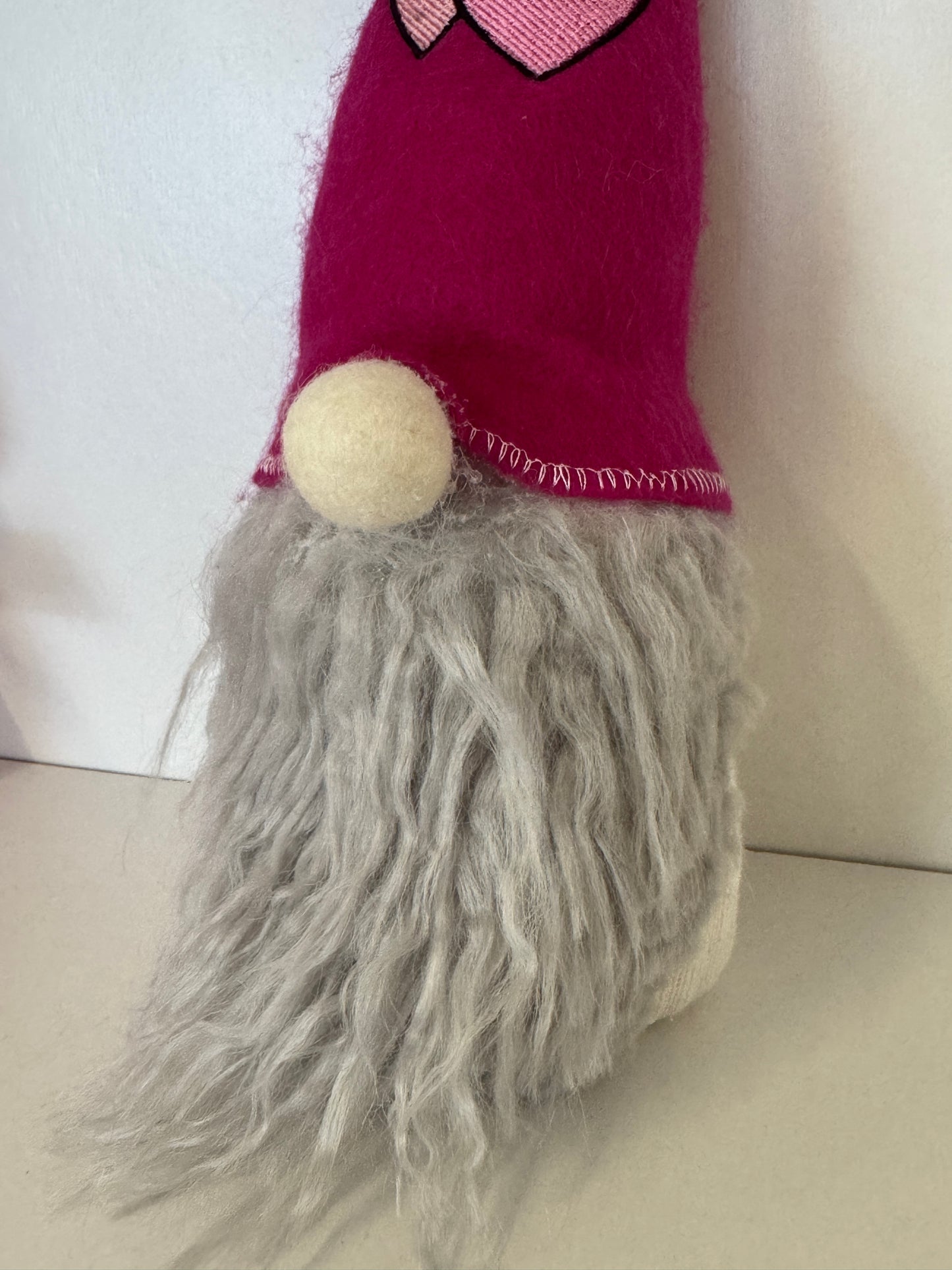 Valentine Sock Gnome Door Stop / Bookend or Just Home Decor
