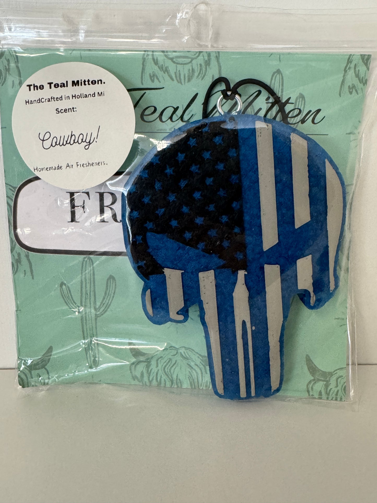 Air Freshener - Cowboy Scent - Freshie Punisher