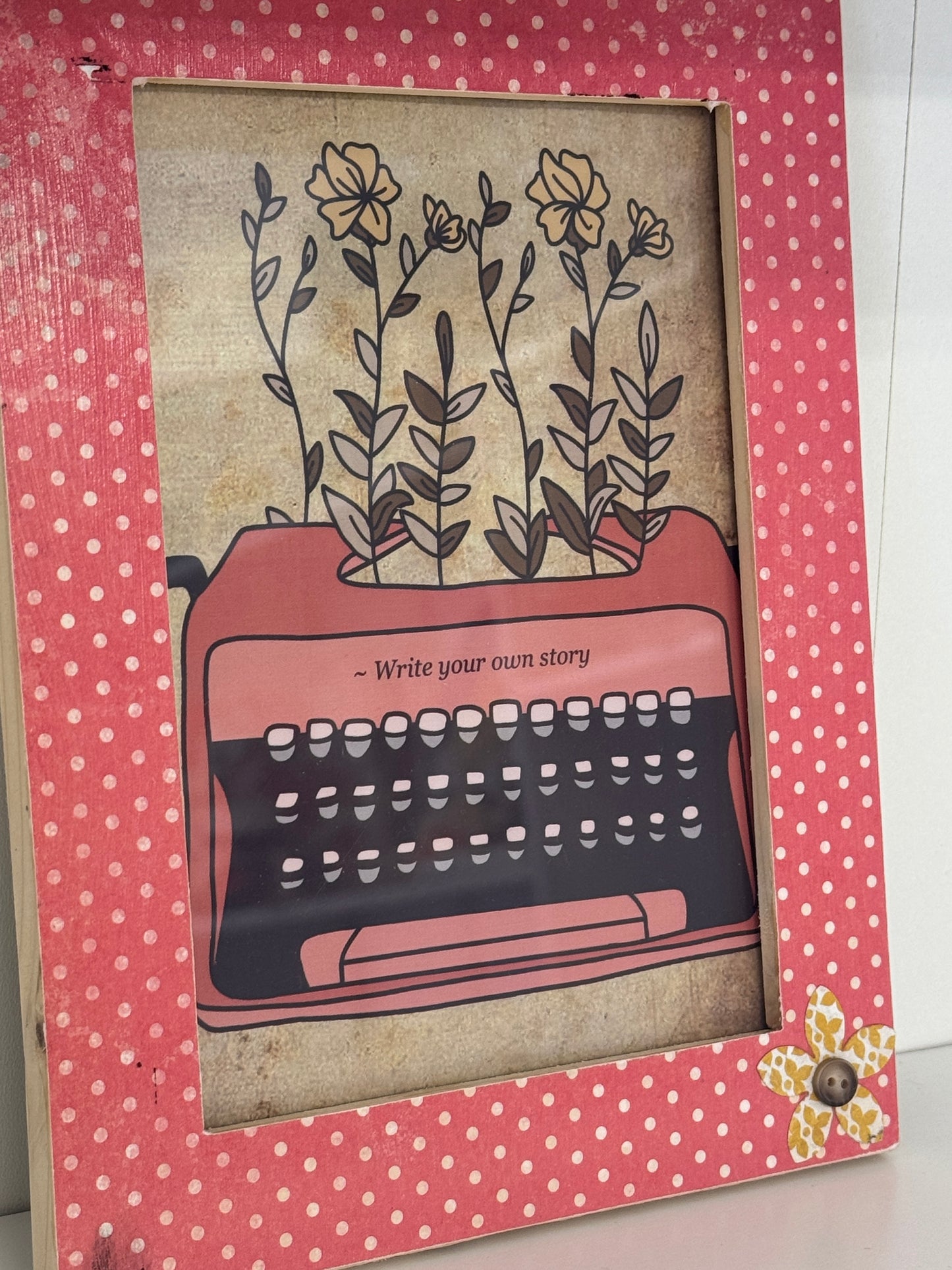 Write Your own story - Picture Frame - Wall Decor