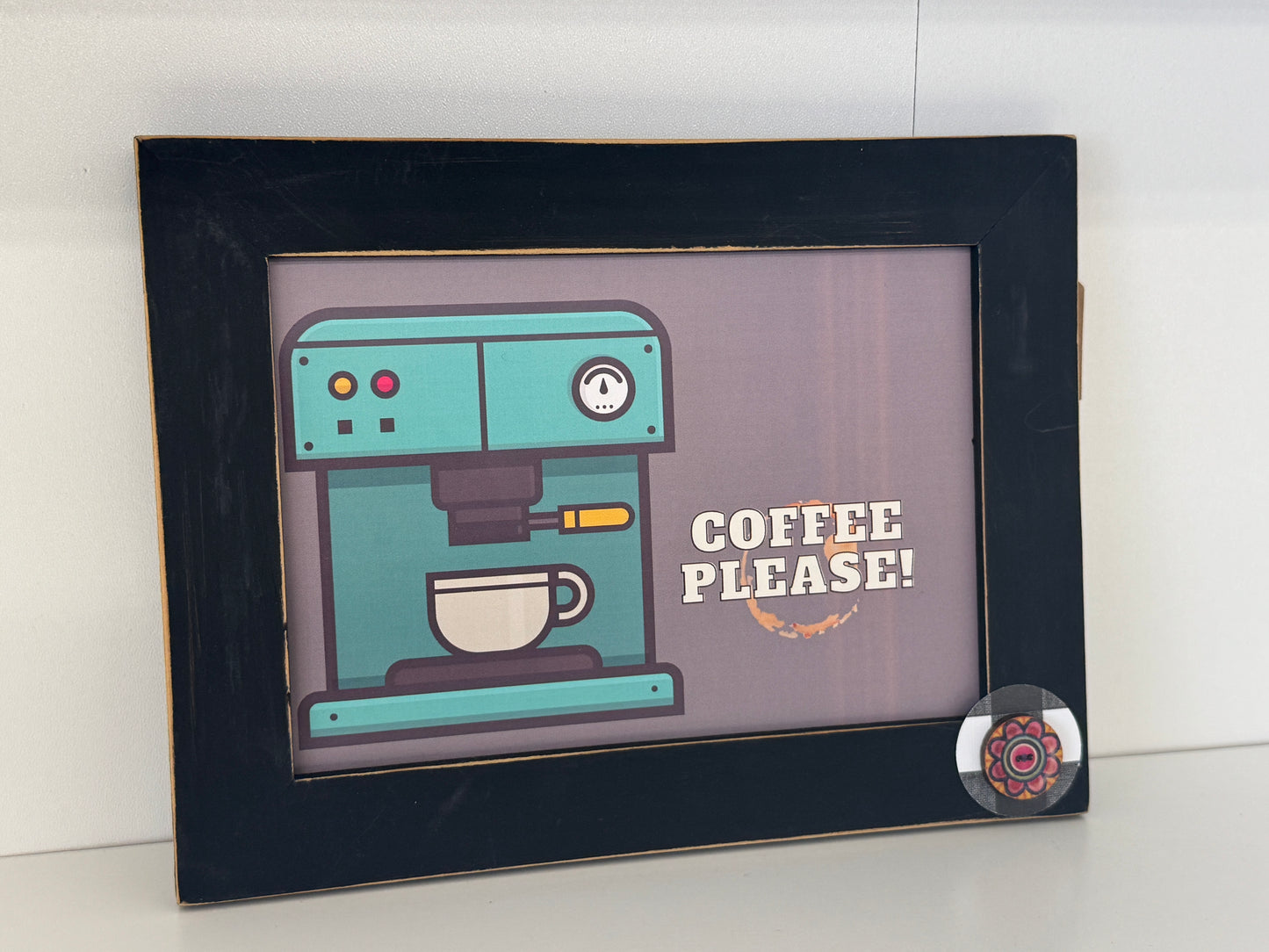Coffee Please - Picture Frame - Wall Decor