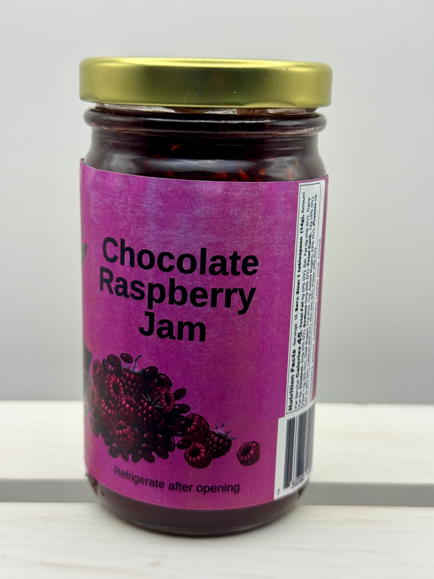 Chocolate Raspberry Jam - Naughty Goat Farm