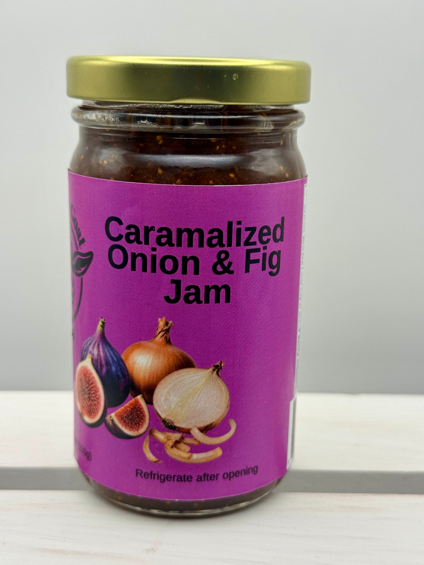 Caramalized Onion & Fig Jam - Naughty Goat Farm