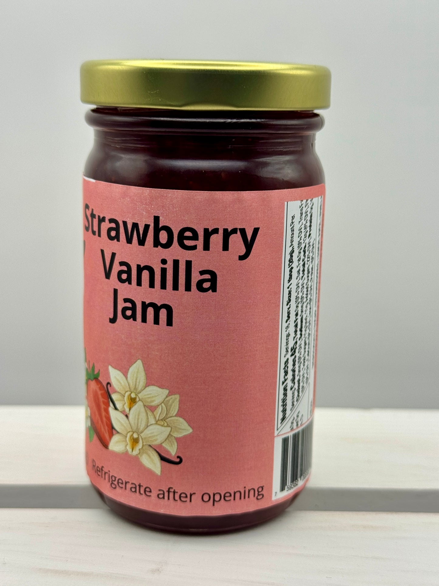 Strawberry Vanilla Jam - Naughty Goat Farm