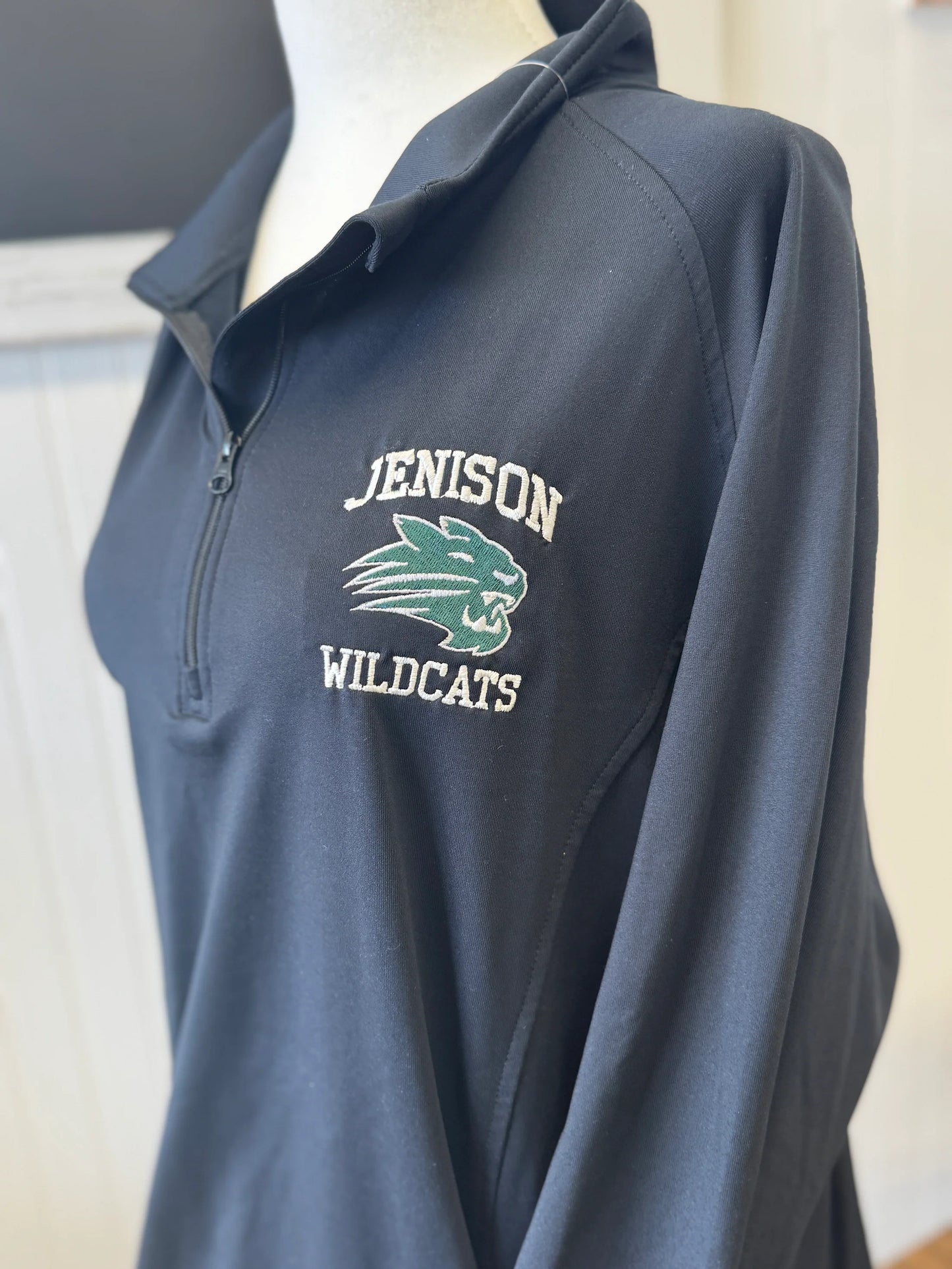 Show Your Spirit! - Jenison Wildcats - Ladies 1/4 Zip Pull Over