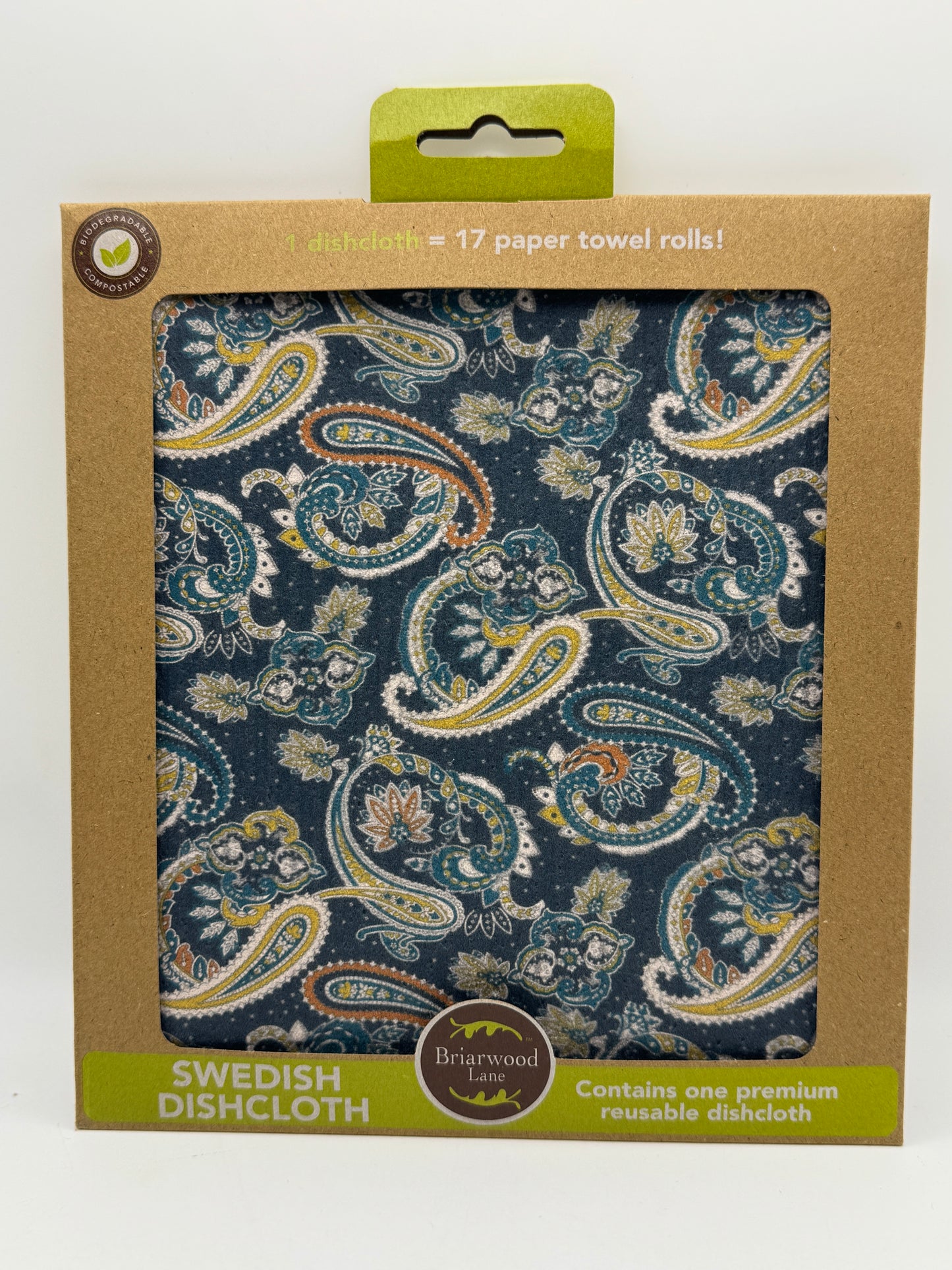 Swedish Dishcloth - Paisley