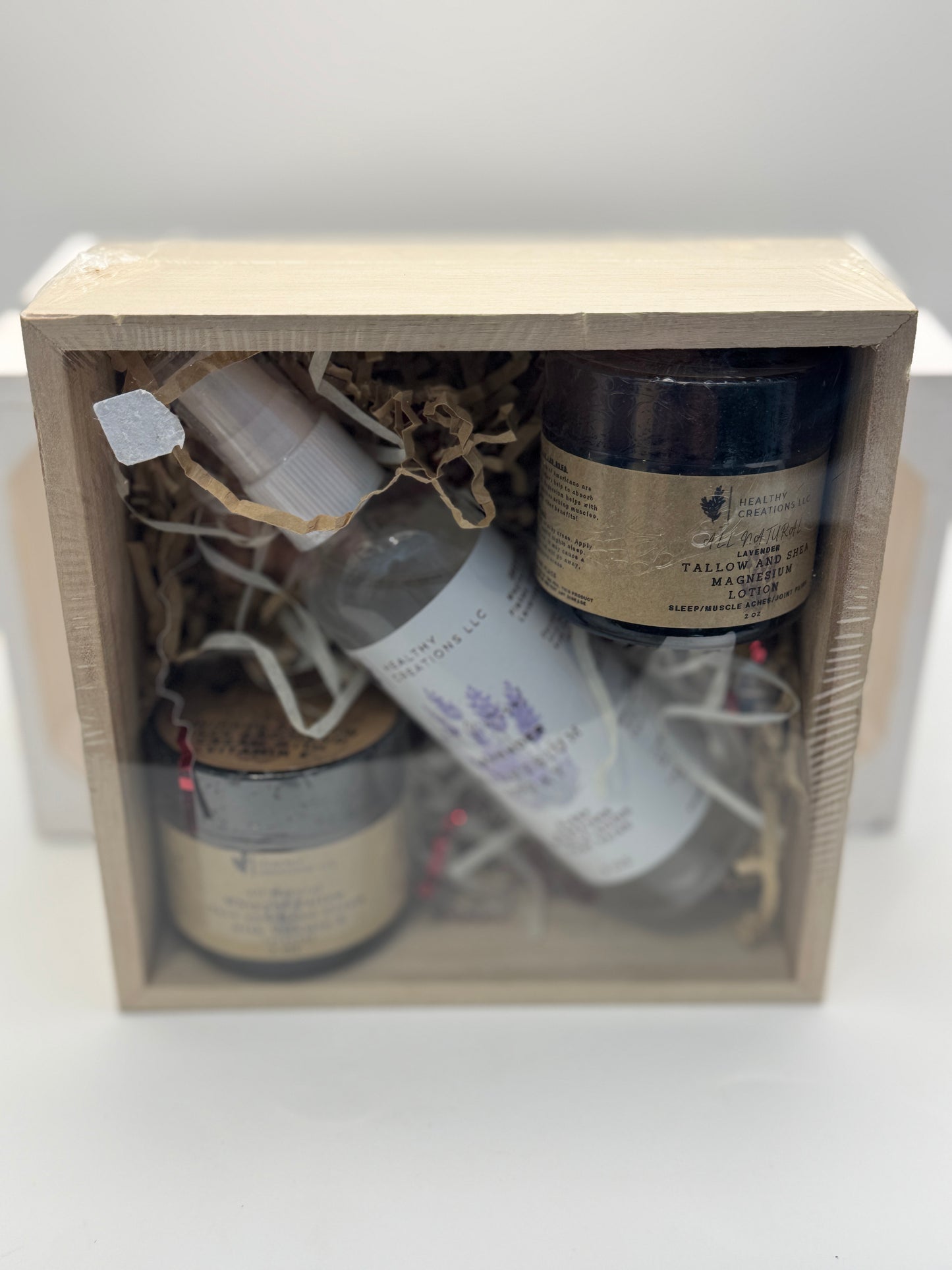 Gift Set - Whipped Tallow Face & Hand Cream /Magnesium Lotion / Spray