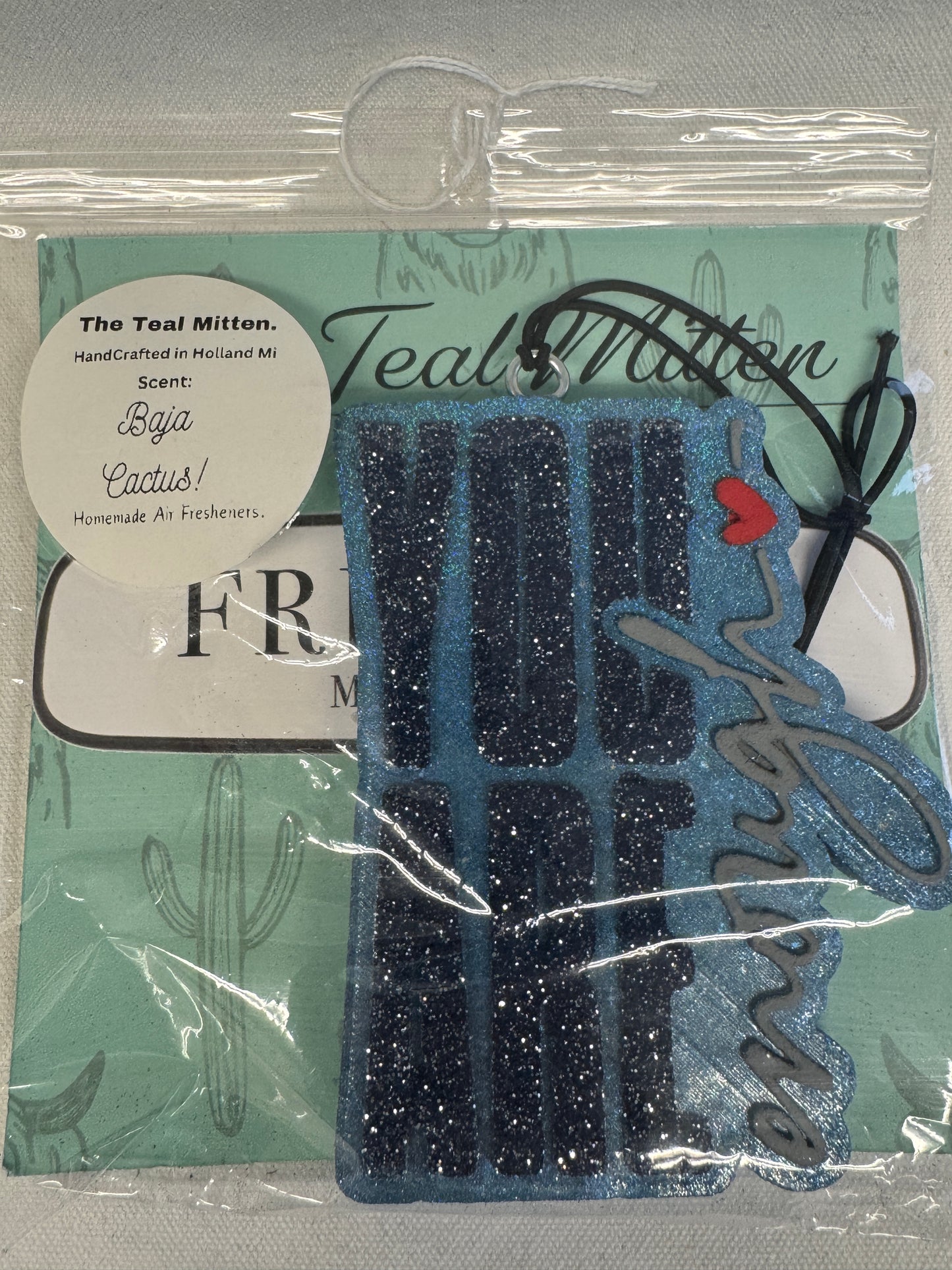 Air Freshener - Baja Cactus - Freshie You Are Enough