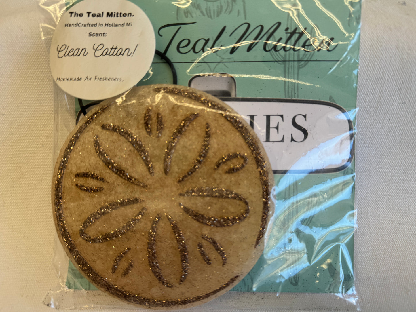 Air Freshener - Clean Cotton - Freshie Sand-Dollar