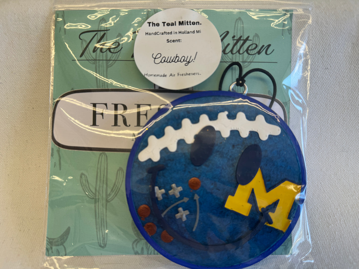 Air Freshener - Cowboy - Freshie Michigan Smiley