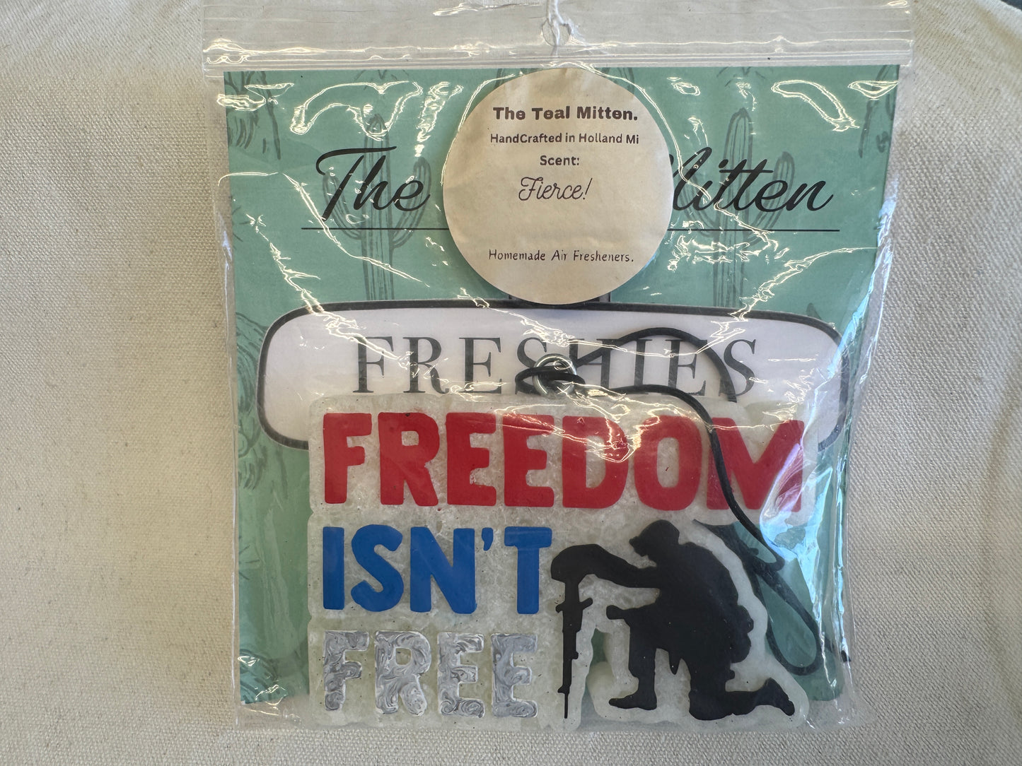 Air Freshener - Fierce - Freshie Freedom Isn't Free
