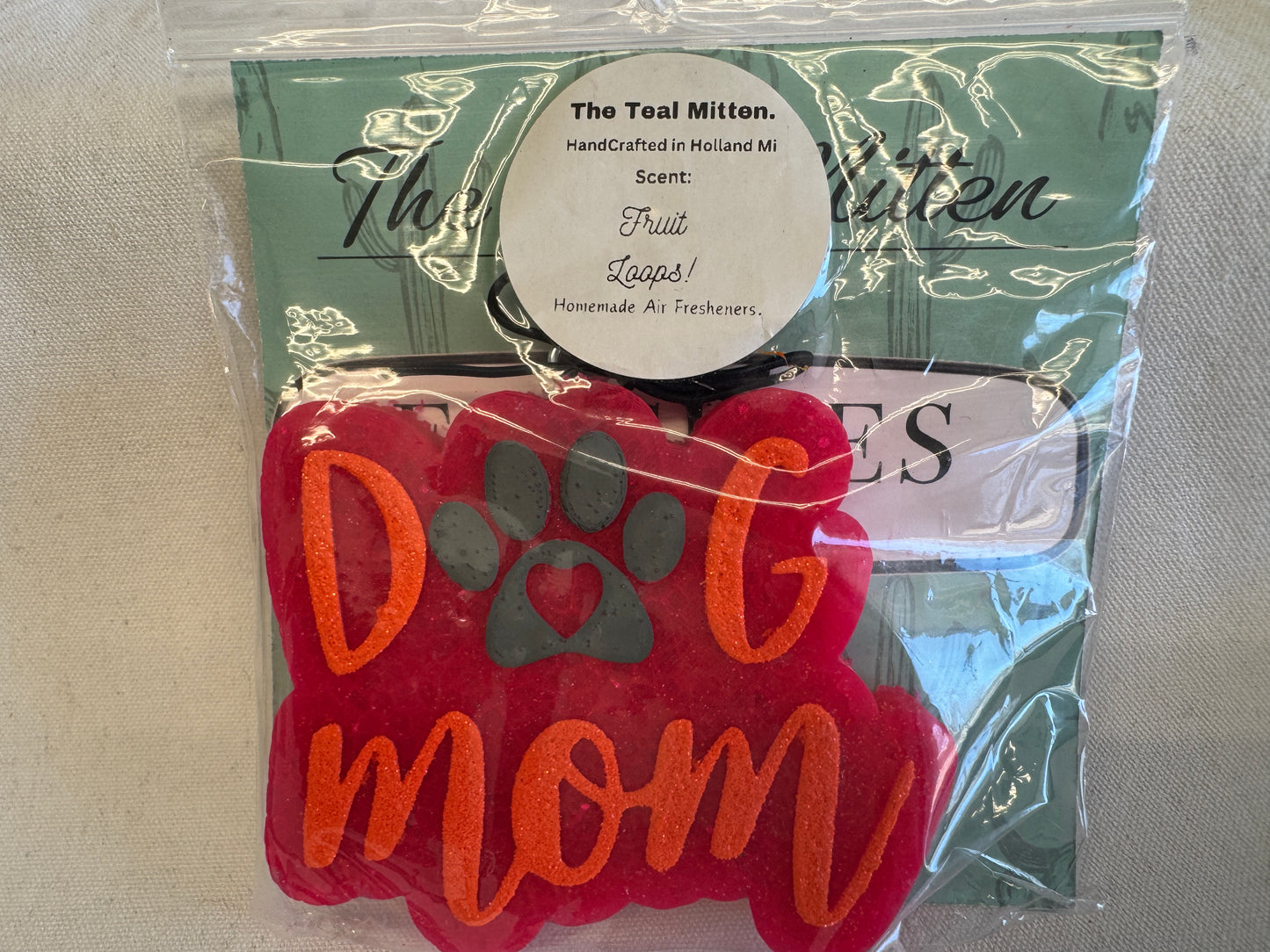 Air Freshener - Fruit Loops - Freshie Dog Mom