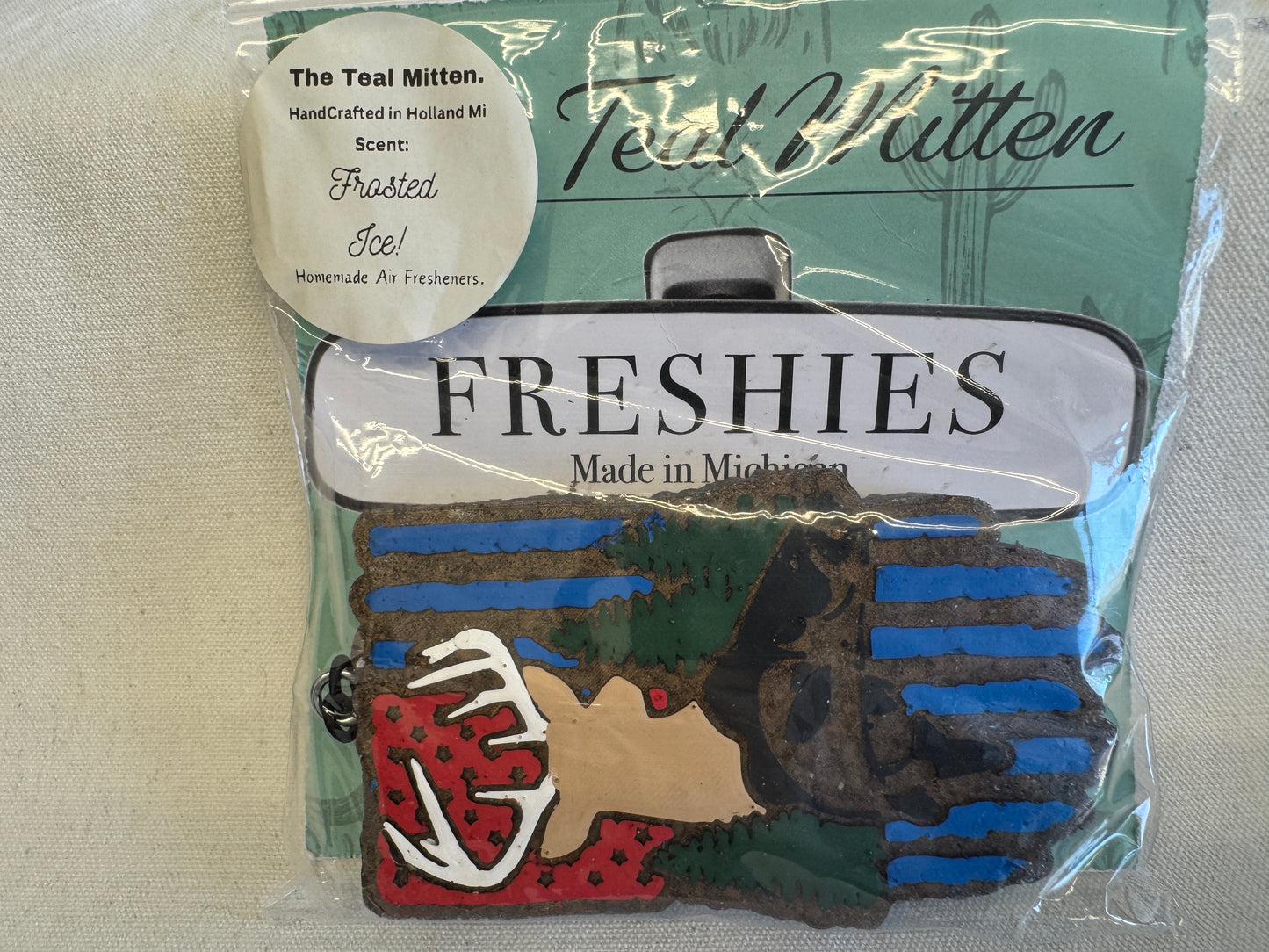 Air Freshener - Frosted Ice - Freshie Hunting Flag