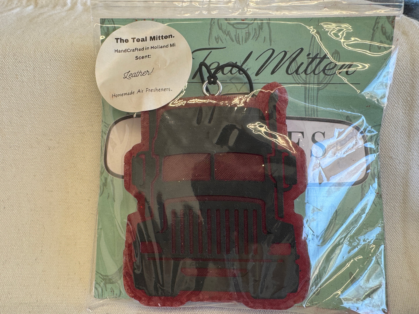 Air Freshener - Leather - Freshie Semi