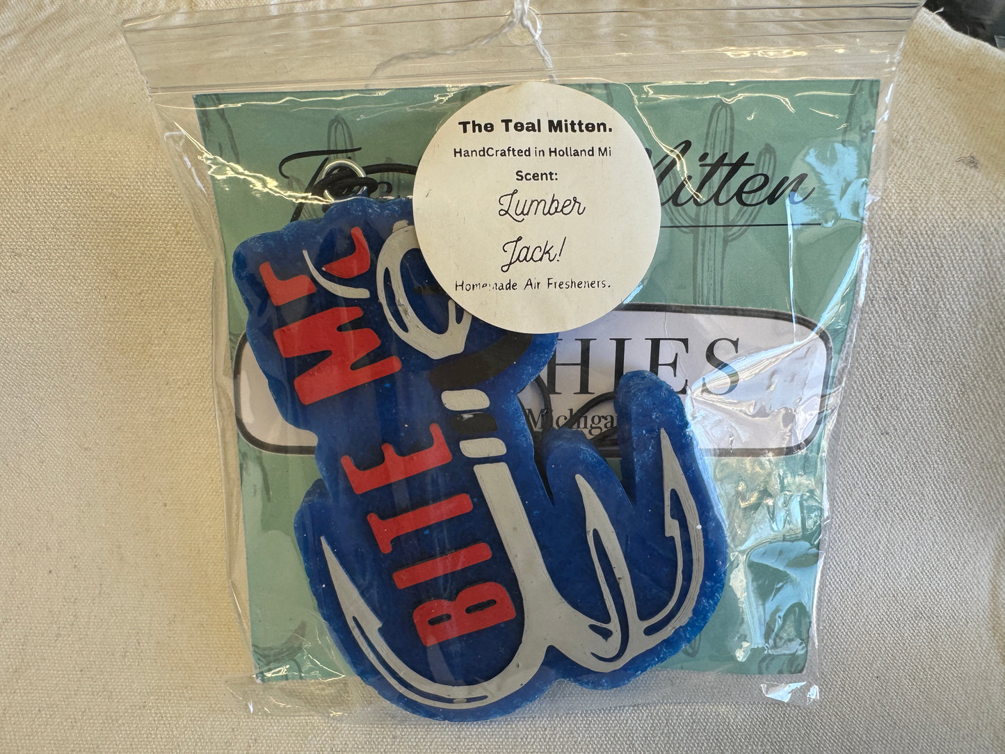 Air Freshener - Lumberjack - Freshie Bite Me