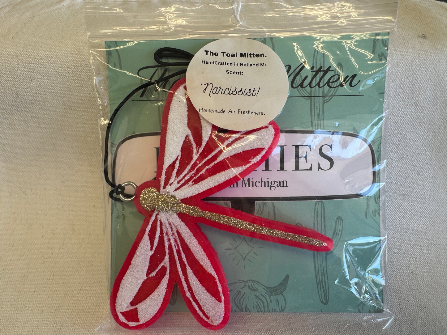 Air Freshener - Narcissist - Freshie Dragonfly