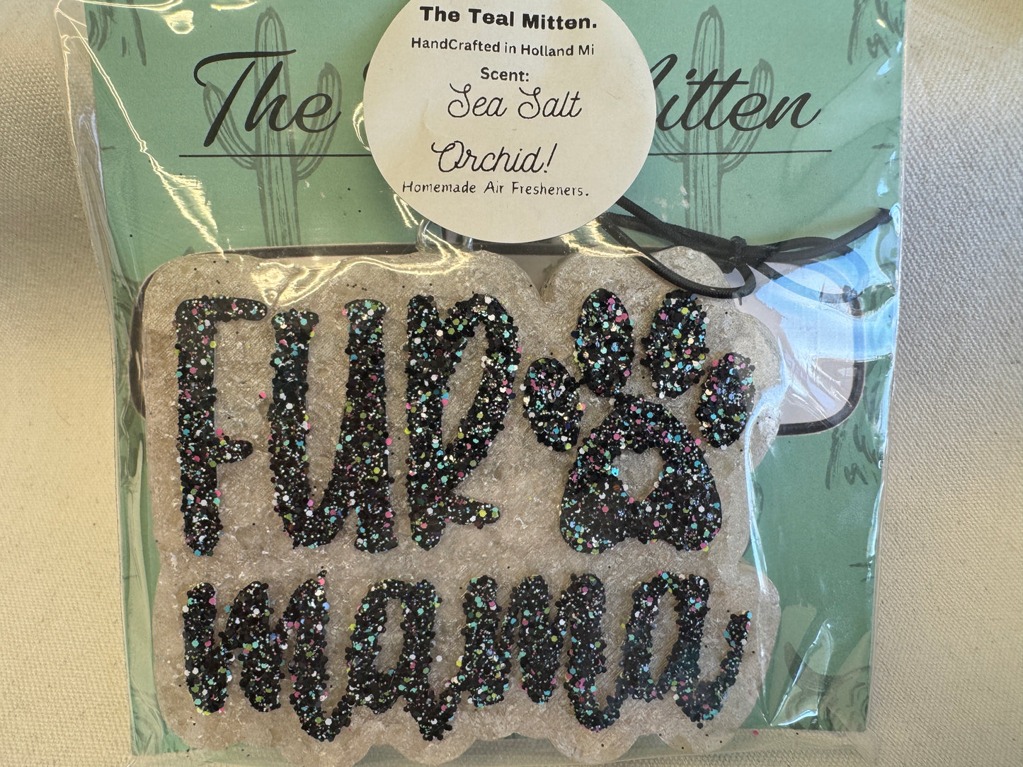 Air Freshener - Sea Salt Orchid - Freshie Fur Mama