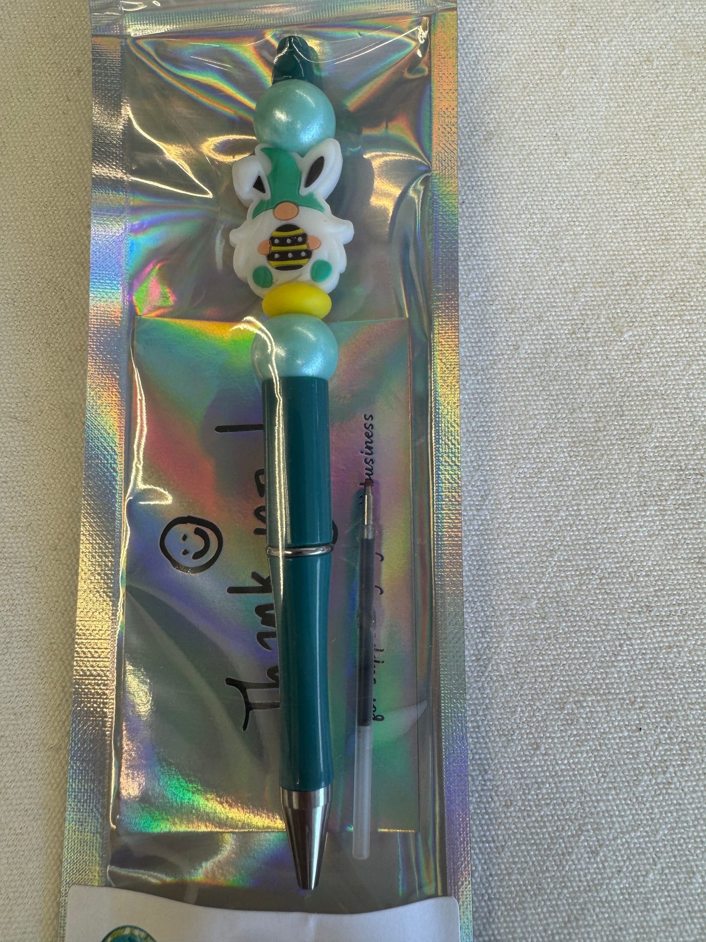 Pen - Easter Bunny Gnome - Black Ink