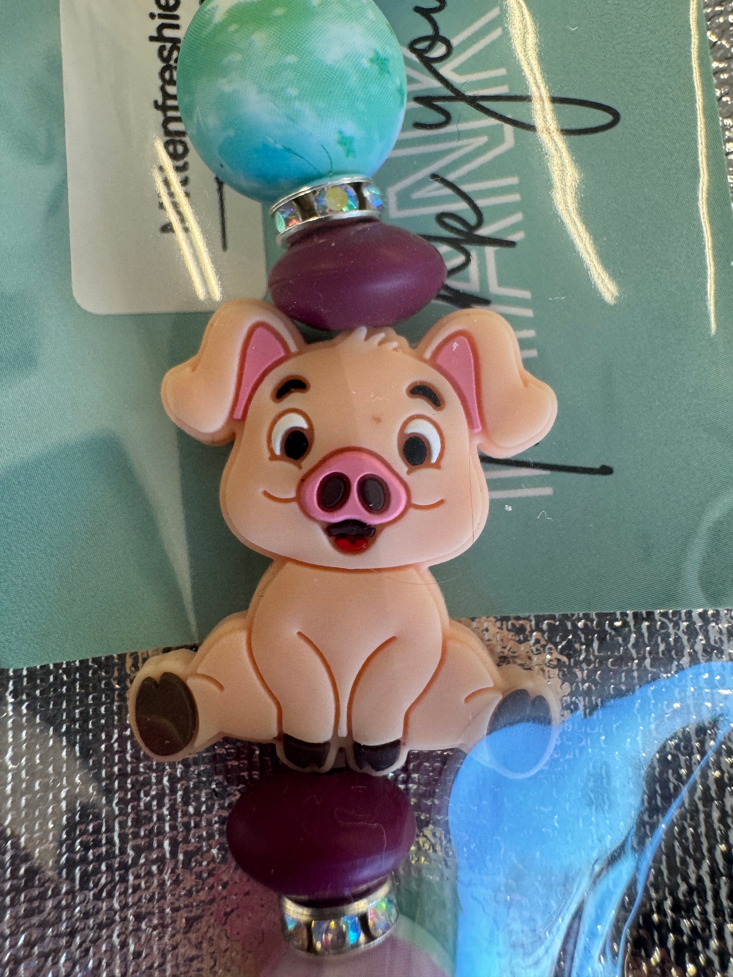 Badge Reel - Pig