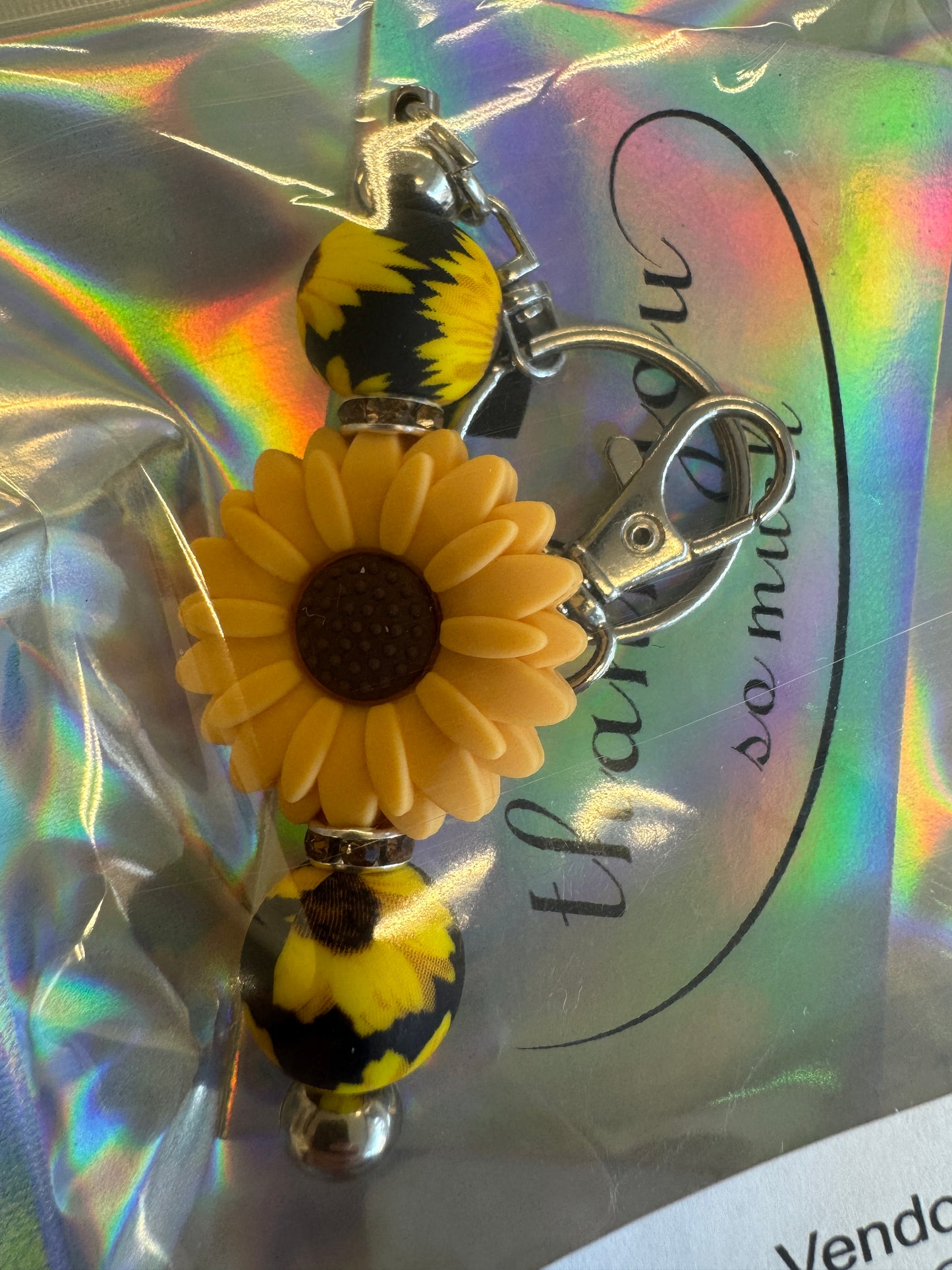 Keychain - Sunflower
