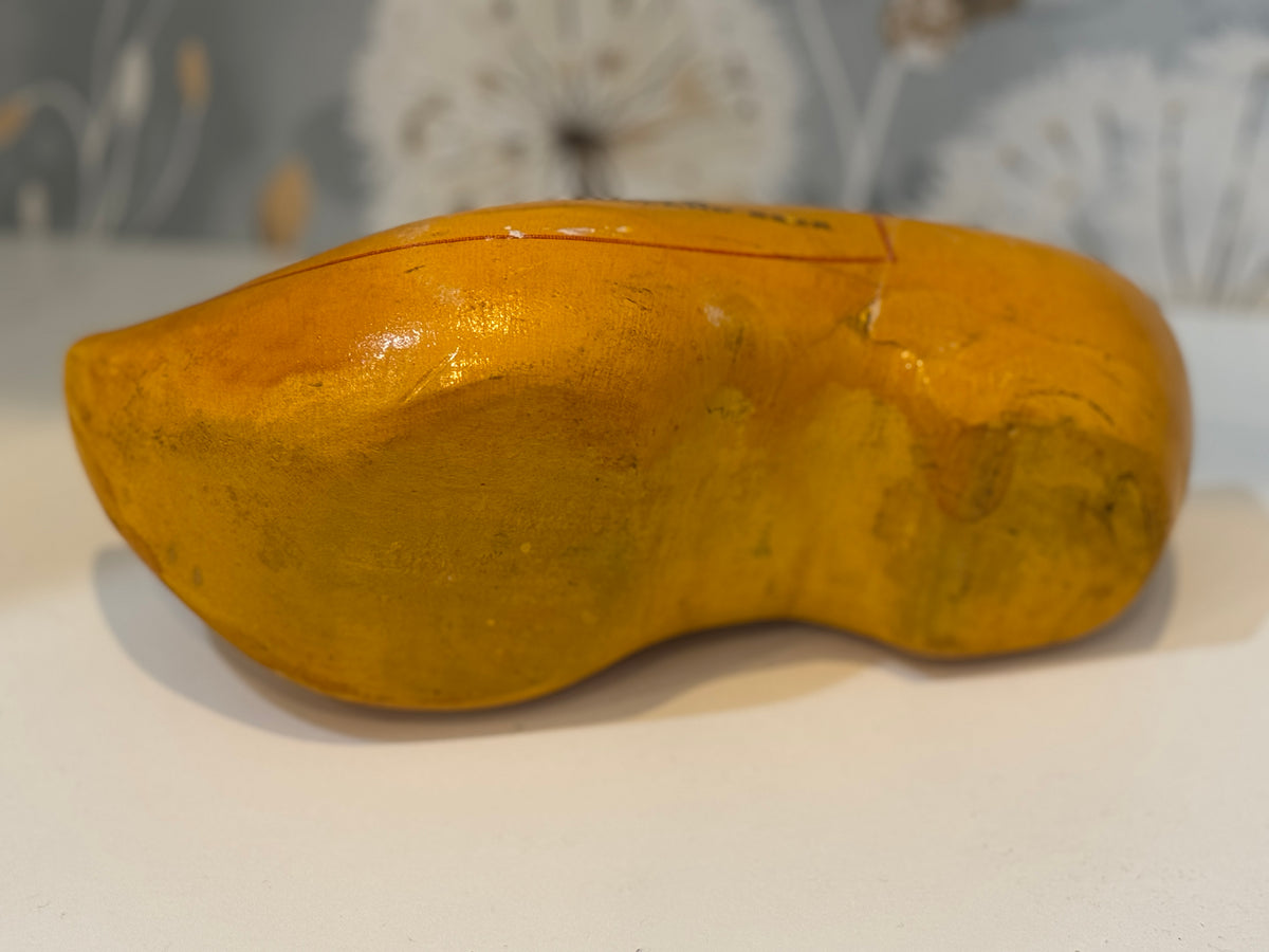 Vintage Heineken Holland Beer Wooden Clog – 9.25"
