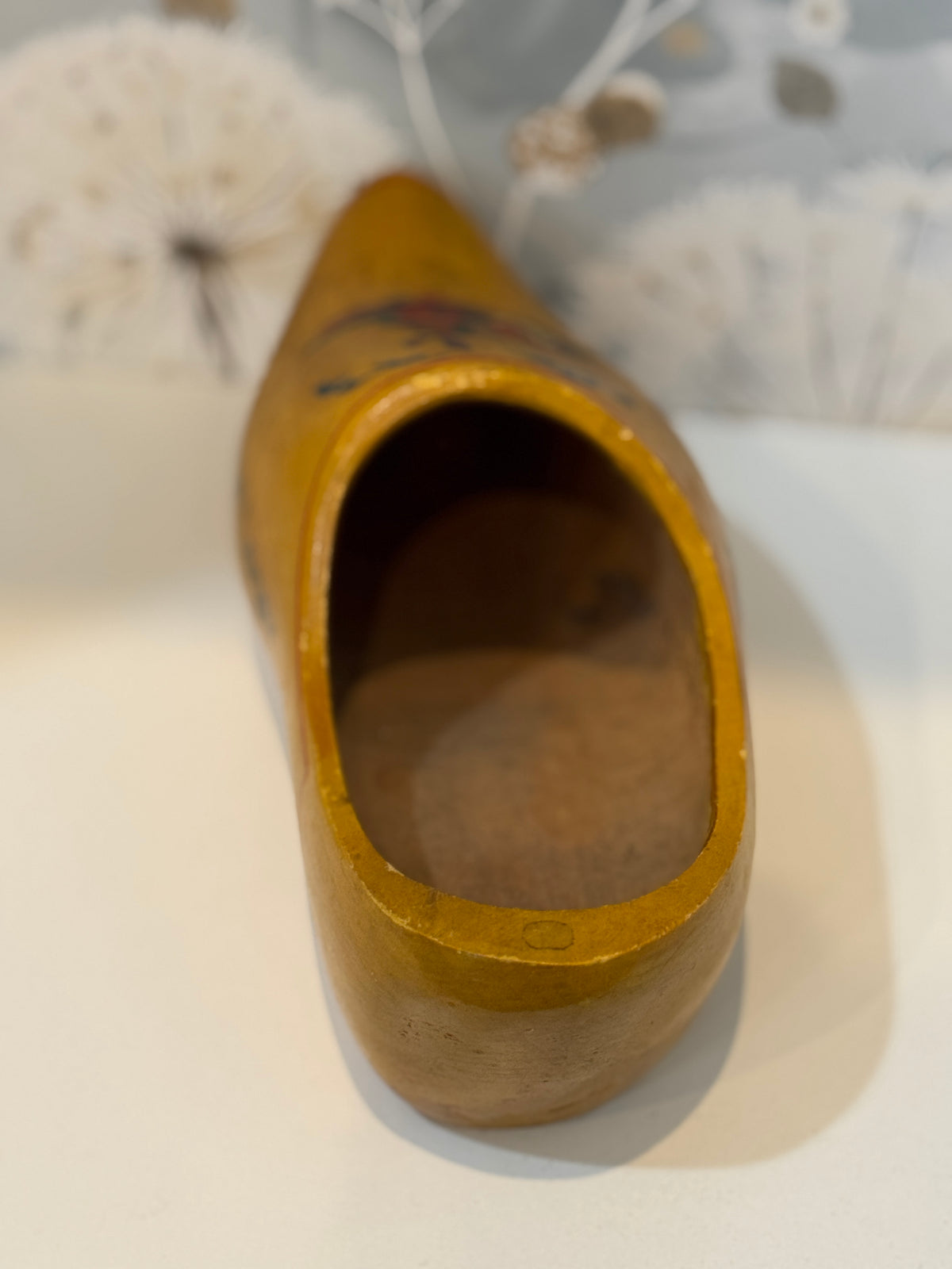 Vintage Heineken’s Lager Wooden Dutch Clog – 9"