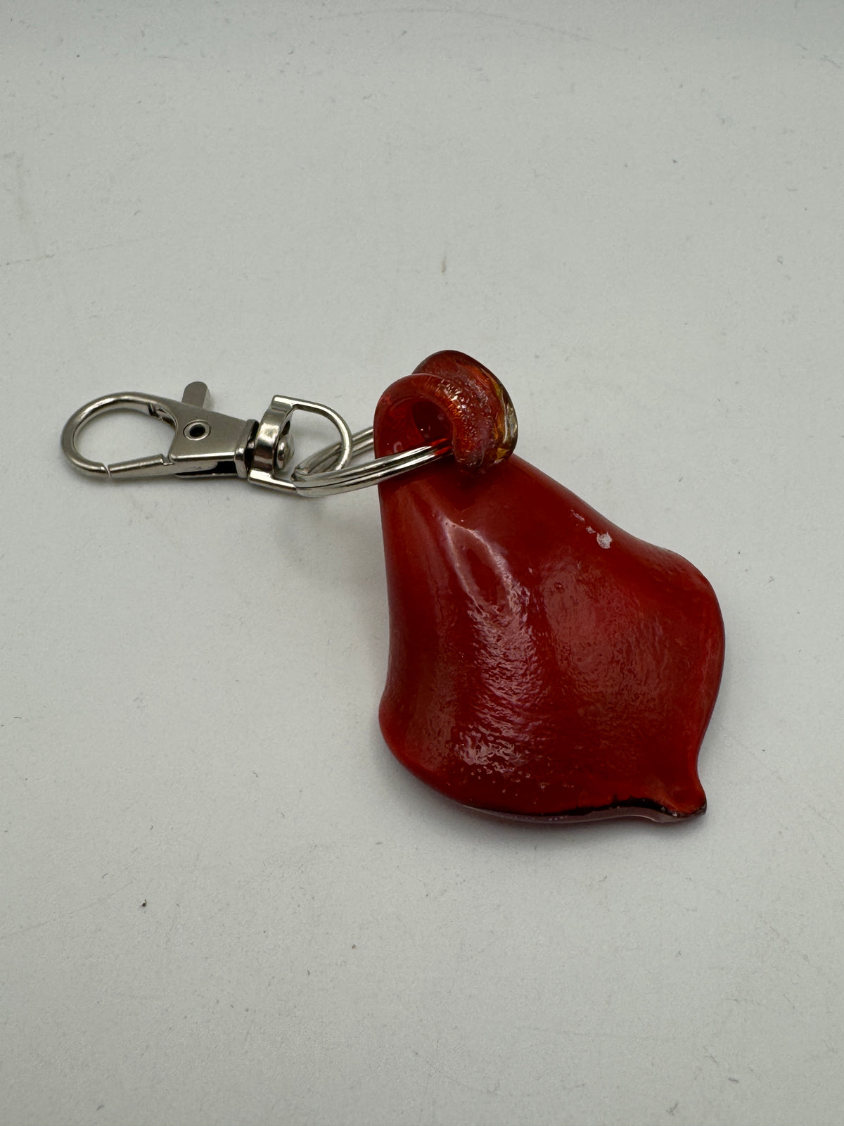 Beths glass creations - Keychain Accessories - Iridescent Rainbow Swirl