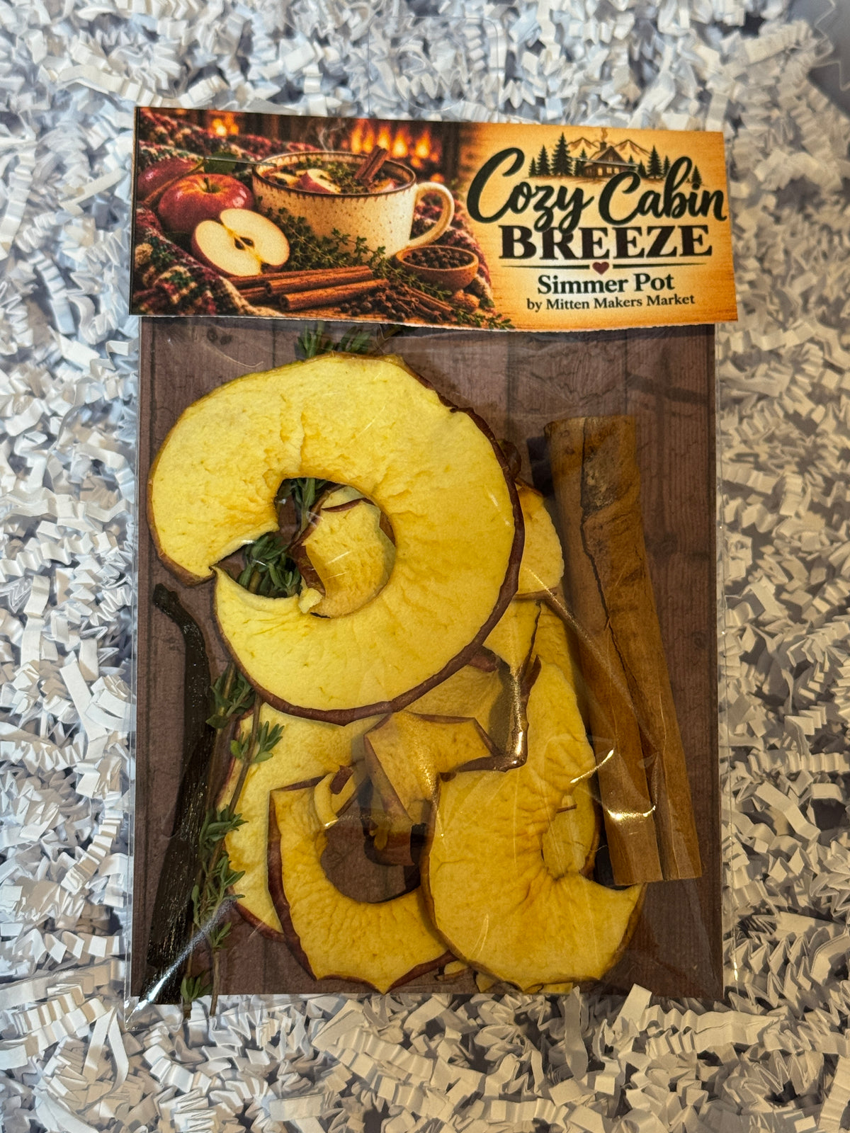 Cozy Cabin Breeze Simmer Pot Kit | Handmade Home Fragrance